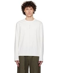 CARNET ARCHIVE - '3 Stitches 3 Metal Plates' Long Sleeve T-Shirt - Lyst