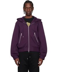 Dries Van Noten - Loose Zipped Hoodie - Lyst
