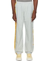Lanvin - Gray & Yellow Future Edition Sweatpants - Lyst
