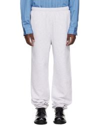 Acne Studios - Cotton Sweatpants - Lyst