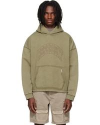 Represent - Khaki Embellished Hoodie - Lyst