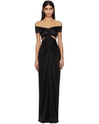 Atlein - Ruched Maxi Dress - Lyst