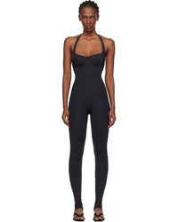 Skims - Body Halter Stirrup Unitard - Lyst