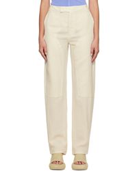Eckhaus Latta - Off- Relaxed-fit Trousers - Lyst