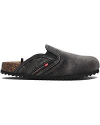 DIESEL - ブラック D-Woodstock スリッポン - Lyst