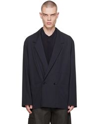 Lemaire - Double Breasted Blazer - Lyst