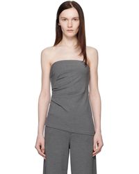 Rag & Bone - グレー Irina Ponte ストラップレス トップス - Lyst