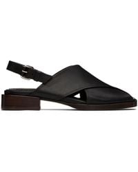 Lemaire - Cross Flat Sandals - Lyst