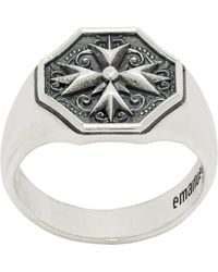 Emanuele Bicocchi - Crest Signet Ring - Lyst