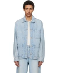 A.P.C. - New Rodney Denim Jacket - Lyst