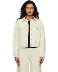 A.P.C. - Off- Dion Denim Jacket - Lyst