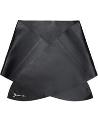 Givenchy - Lamb Leather Scarf - Lyst