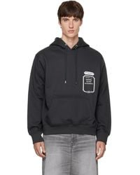 WOOYOUNGMI - Flower Back Logo Sweat Hoodie - Lyst
