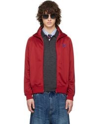 Needles Poly Smooth Track Jacket in Green for Men | Lyst