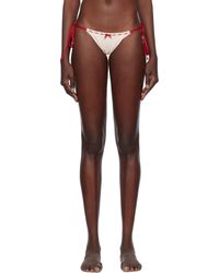 Frankie's Bikinis - オフホワイト Bella Hadidエディション Mackenzie ビキニボトム - Lyst