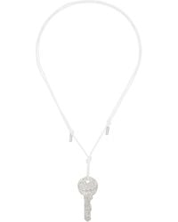 MM6 by Maison Margiela - Key Necklace - Lyst