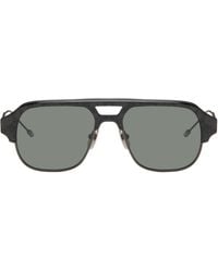 Thom Browne - Acetate & Titanium Aviator Pilot Sunglasses - Lyst
