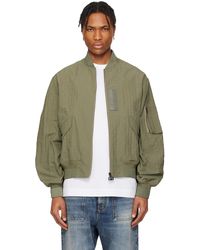 Givenchy - Khaki Monogram 72 Bomber Jacket - Lyst