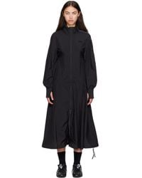Y-3 - Gradient 3-Stripes Nylon Track Midi Dress - Lyst