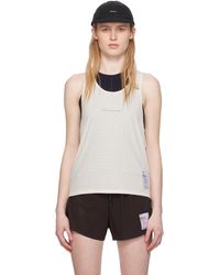 Satisfy - Off- Perforated Tank Top - Lyst