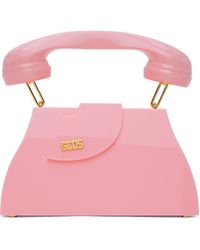 Gcds - Moyen sac comma rose à poignée en forme de téléphone - Lyst