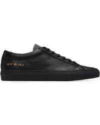 Common Projects - Achilles Premium Leather Sneakers - Lyst