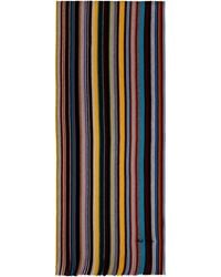 Paul Smith - Multicolor Signature Stripe Scarf - Lyst