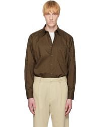 AURALEE - Washed Finx Typewriter Button Down Shirt - Lyst