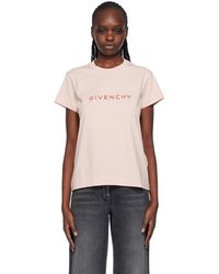 Givenchy - T-shirt ajusté rose - Lyst