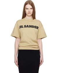 Jil Sander - Logo T-Shirt - Lyst