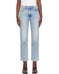 Rag & Bone - Harlow Ankle Straight Jeans - Lyst