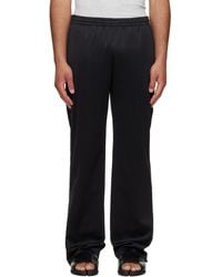 MM6 by Maison Margiela - Embroidered Logo Trousers - Lyst