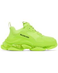 Кроссовки Balenciaga Triple S Beige Green Ultra Shoes