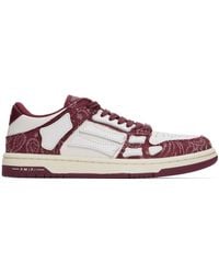 Amiri - Bandana Skel Top Low Sneakers - Lyst