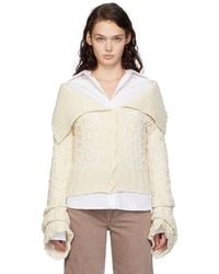 Holzweiler - Off- Sophie Cardigan - Lyst