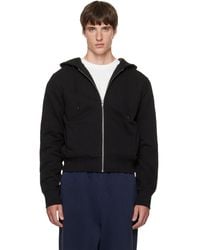 Entire studios - Slim Zip Up Hoodie - Lyst