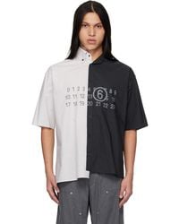 MM6 by Maison Margiela - Short-Sleeved Shirt - Lyst