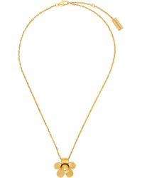 Marc Jacobs - Mini Daisy Pendant Necklace - Lyst