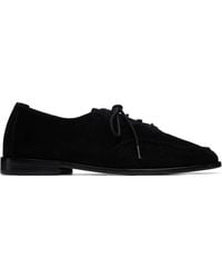 Hereu - Juliol Lace Up Suede Loafers - Lyst