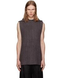 Rick Owens - Tower Hooded Tank Hoodie - Lyst