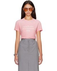 Acne Studios - Fitted Logo T-Shirt - Lyst