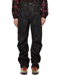 JUNTAE KIM - Twisted Tape Jeans - Lyst