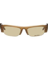 Miu Miu - Vedette Sunglasses - Lyst