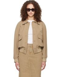 A.P.C. - Raglan Bomber Jacket - Lyst