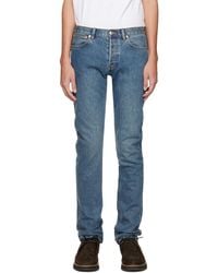 A.P.C. - . Blue Petit Standard Jeans - Lyst
