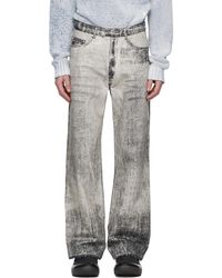 CAMPERLAB - Paint Print Jeans - Lyst
