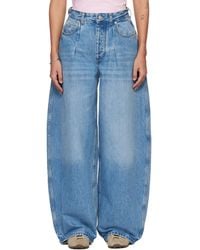 Jacquemus - 'The Ovalo De-Nîmes Denim' Jeans - Lyst