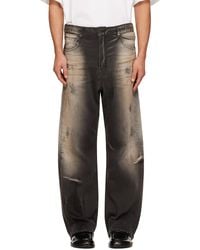we11done - Loose-Fit Dirty Jeans - Lyst