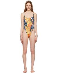 Marni - Multicolor No Vacancy Inn Edition Printed One-piece Swimsuit - Lyst
