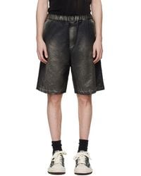 Maison Mihara Yasuhiro - Sun Faded Like Satin Shorts - Lyst
